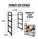 Organizador de Sapatos 8 Pares
