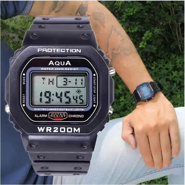 Relógio Digital Aqua Watch