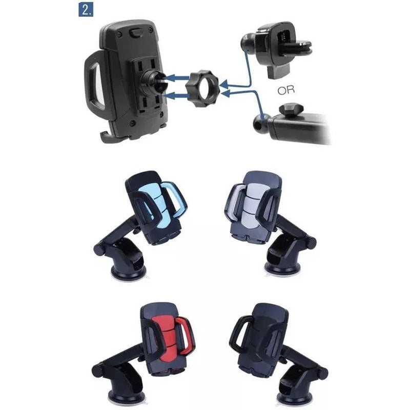 Suporte de Celular para Carro com Ventosa Automática