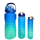 Kit Garrafas de 3  Motivacionais com Adesivos