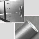 Adesivo Envelopamento Aço Inox