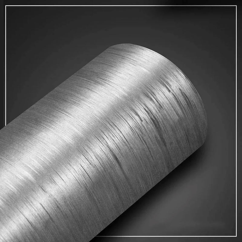 Adesivo Envelopamento Aço Inox