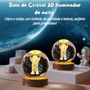 Luminária Bola de Cristal Galáxia