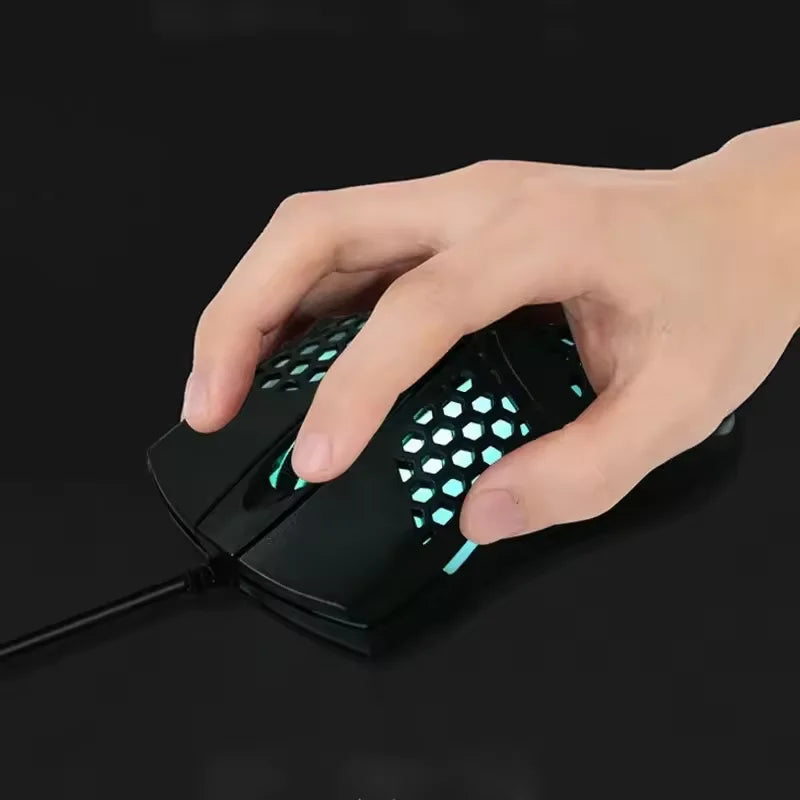 Mouse USB RGB Colorido