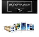 Carregador para Celular Veicular Carro Fonte 2 entradas USB Ótima Qualidade