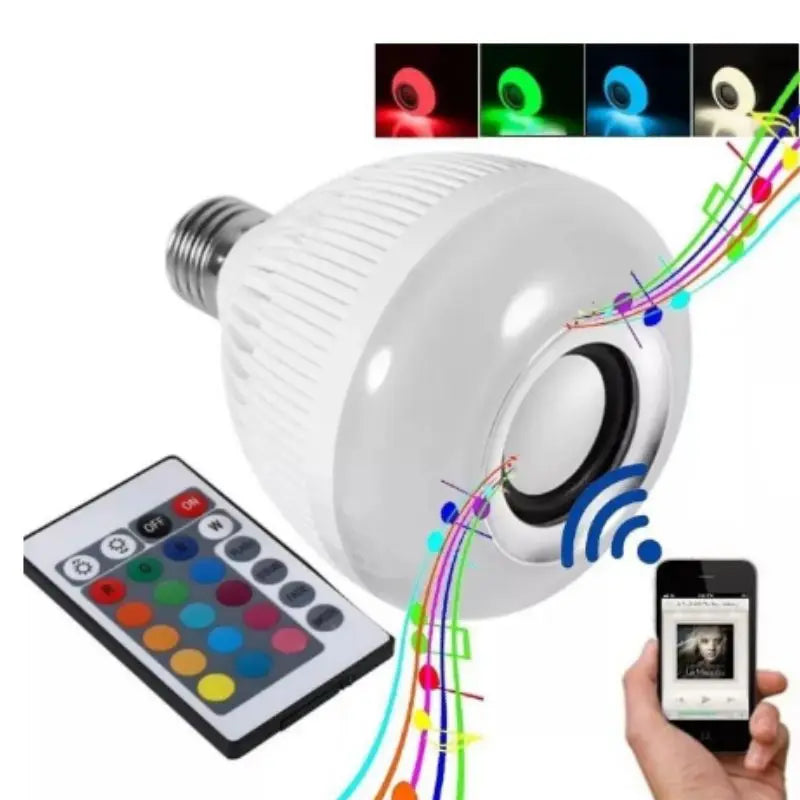 Luz RGB com som