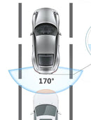 Câmera de Ré Borboleta com Visão Noturna e 8 LEDs