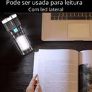 Lanterna LED Recarregável de Alta Potência – Alcance de até 500 Metros!v