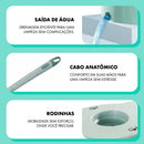 MOP 360° com Balde Inox 12 Litros