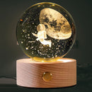 Luminária Bola de Cristal Galáxia