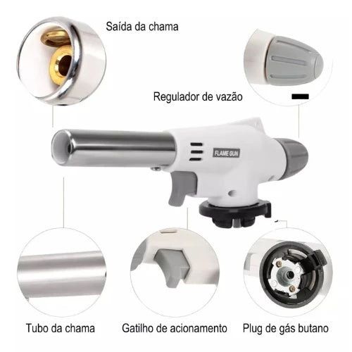 Maçarico de Cozinha Alta Temperatura
