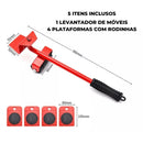 Kit Levantador e Rodinhas para Móveis