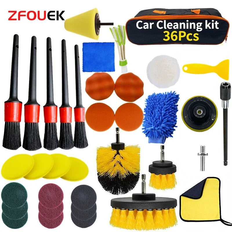 Kit Profissional de Limpeza Automotiva