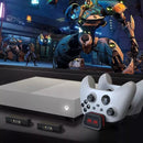 Dock de Carregamento Duplo para Controle Xbox One/S/X e Series S/X + 2 Baterias Recarregáveis