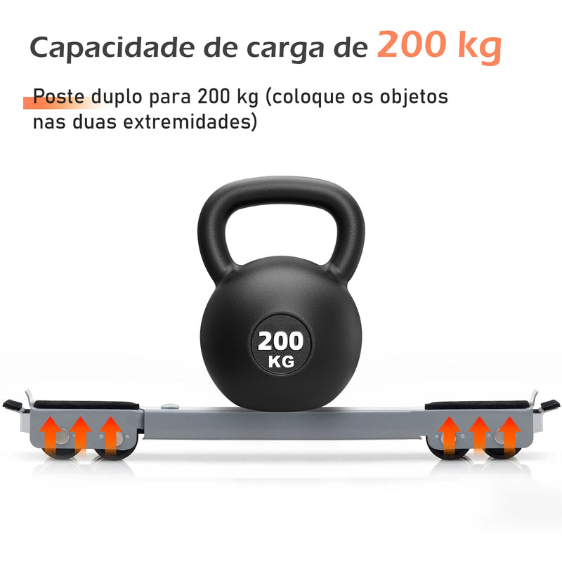 Suporte Universal com Rodas