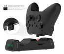 Dock de Carregamento Duplo para Controle Xbox One/S/X e Series S/X + 2 Baterias Recarregáveis