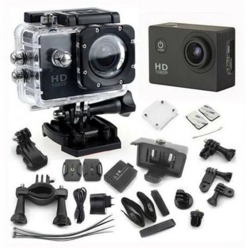 Câmera Esportiva Ultra HD 4K com Wi-Fi e Case à Prova D’Água