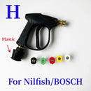 Pistola de Lavadora de Alta Pressão- High Pressure Washer Gun 3800 PSI+5 bicos coloridos intercambiáveis