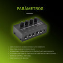 Mini Amplificador Estéreo para Fones de Ouvido