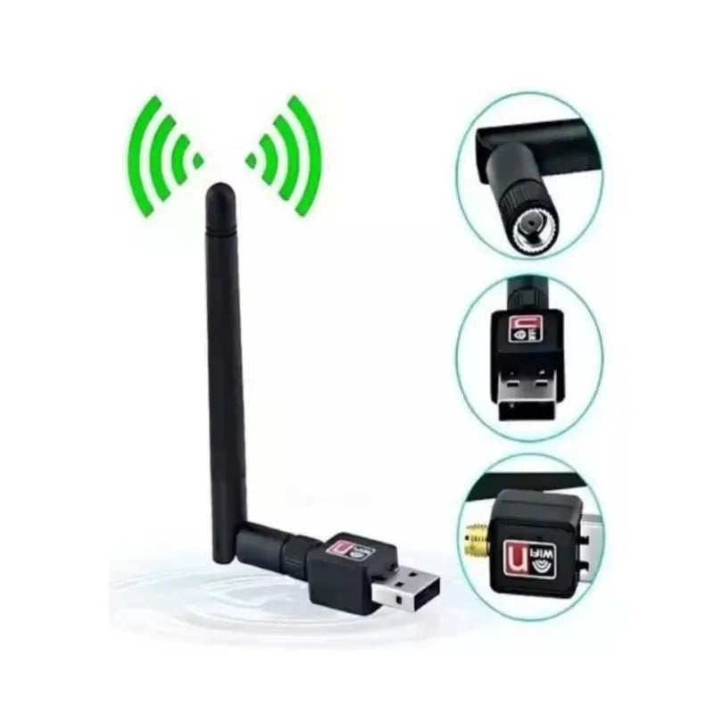 Adaptador Receptor USB Wi-Fi
