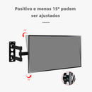 Suporte Articulado de Parede para TV – Ajustável 14” a 42” | Até 35kg
