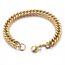 Bracelete Masculino em Aço Inoxidável