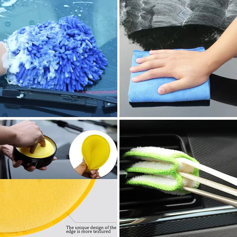 Kit Profissional de Limpeza Automotiva