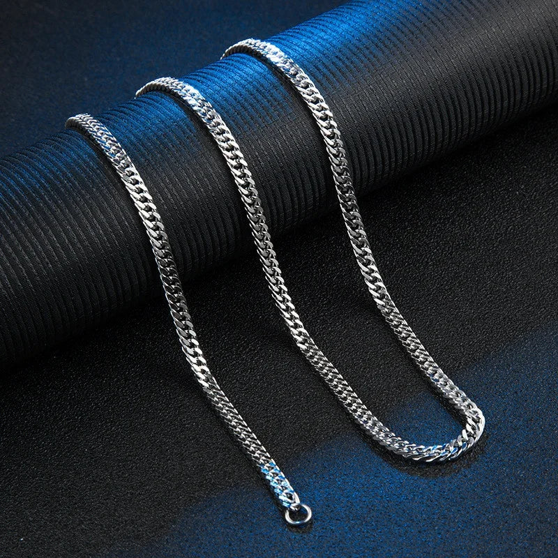 Corrente Masculina Grumet em Aço Inoxidável
