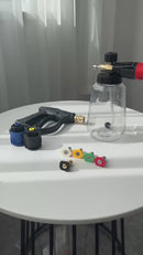 Pistola de Lavadora de Alta Pressão- High Pressure Washer Gun 3800 PSI+5 bicos coloridos intercambiáveis